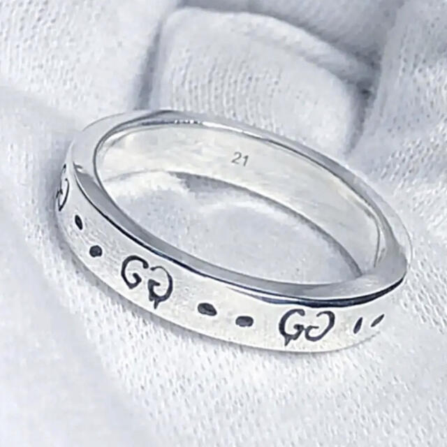 Gucci ゴーストリング 20号の通販 by ブッシュ's shop｜グッチならラクマ - 美品‼️GUCCI 指輪 好評大特価