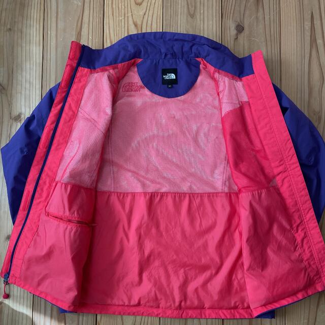 THE NORTH FACE(ザノースフェイス)のThe North Face マウンテンジャケット　L　パープル　ピンク　美品 レディースのジャケット/アウター(ナイロンジャケット)の商品写真