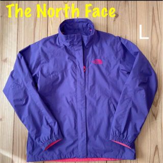 ザノースフェイス(THE NORTH FACE)のThe North Face マウンテンジャケット　L　パープル　ピンク　美品(ナイロンジャケット)