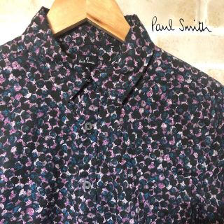 ポールスミス(Paul Smith)のポールスミス Paul Smith 花柄 シャツ 長袖  Mサイズ ボタニカル(シャツ)