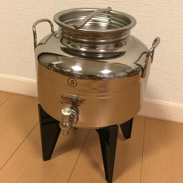 △水も入れられる△イタリアSANSONE製ステンレスウォータージャグ5リットル アウトドア △水も入れられる△イタリアSANSONE製ステンレスウォータージャグ5リットル アウトドア