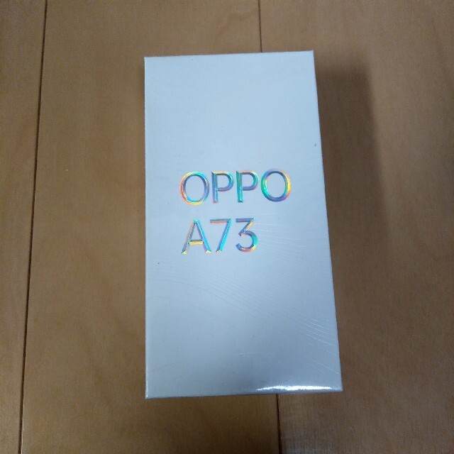 新品未開封 OPPO A73 ダイナミックオレンジ　オープンマーケットモデル