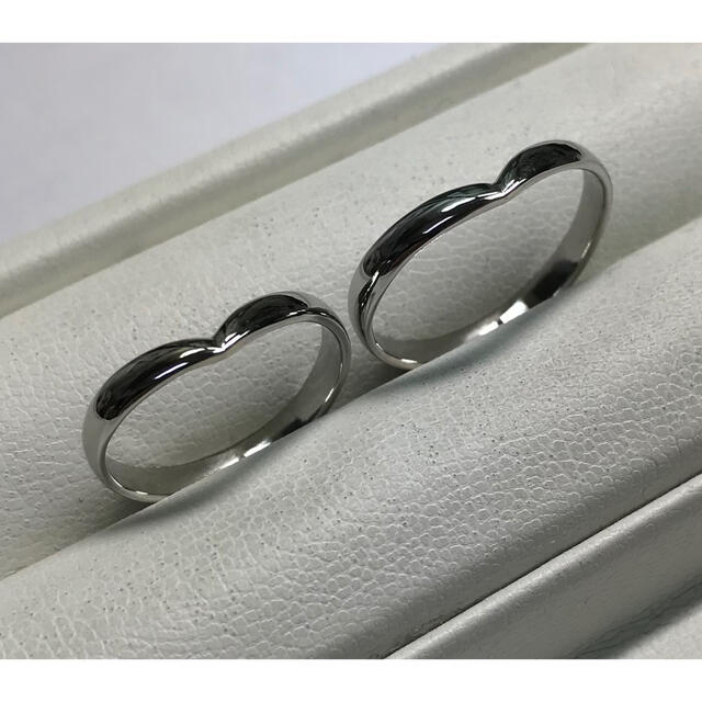 ✨ペアで48,000円✨プラチナPt900ハートモチーフ・デザインマリッジ ... ✨ペアで49,800円✨プラチナPt900/ハートモチーフ・マリッジリング★
