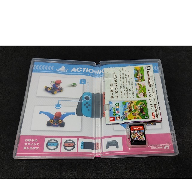 Nintendo Switch(ニンテンドースイッチ)のマリオカート8 デラックス（中古） エンタメ/ホビーのゲームソフト/ゲーム機本体(家庭用ゲームソフト)の商品写真