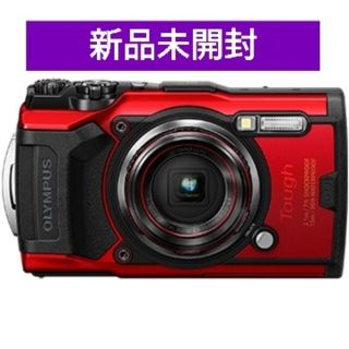 オリンパス(OLYMPUS)のOLYMPUS TOUGH TG-6レッド(コンパクトデジタルカメラ)