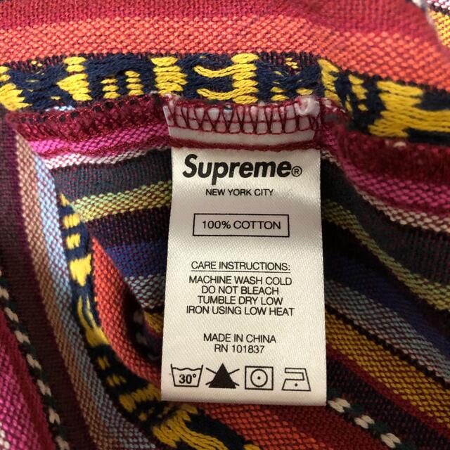 supreme woven toggle shirt シュプリーム XL シャツ