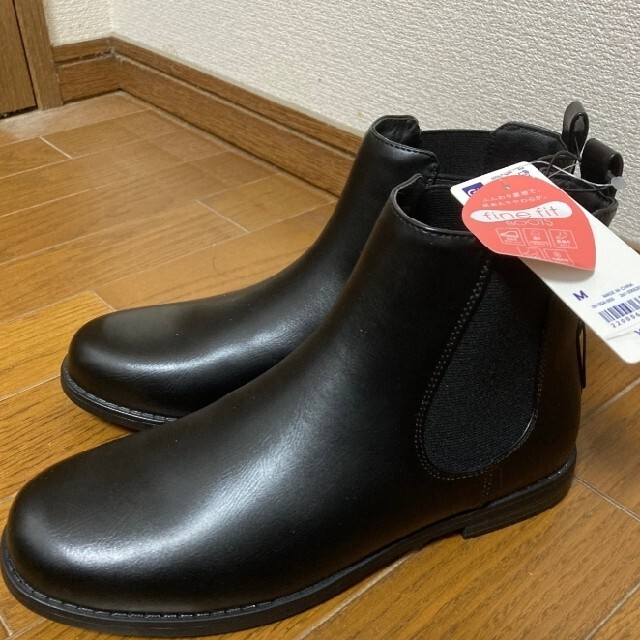 GU(ジーユー)のGU　 サイドゴアブーツ　ブラック レディースの靴/シューズ(ブーツ)の商品写真