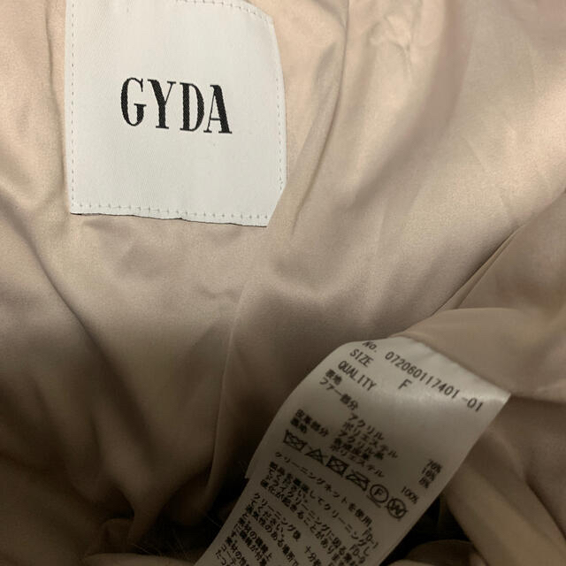 GYDA 20AW レイヤードエコファーライダースジャケット