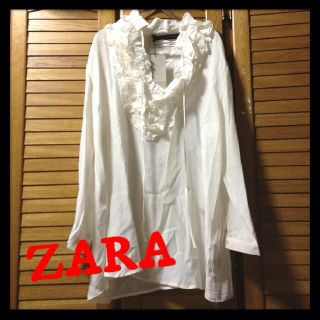 ザラ(ZARA)のシルク100％⭐ザラ⭐ブラウス(シャツ/ブラウス(長袖/七分))