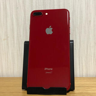 アイフォーン(iPhone)のiPhone8Plus  64GB    Red  SIMロック解除済(スマートフォン本体)