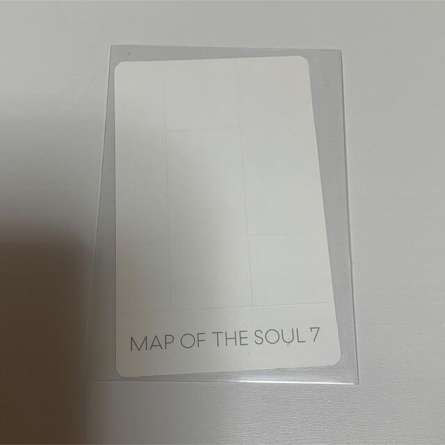 防弾少年団(BTS)(ボウダンショウネンダン)のジン　JIN   トレカ　map of the soul 7 エンタメ/ホビーのCD(K-POP/アジア)の商品写真