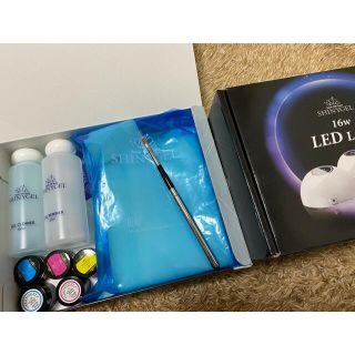 シャイニージェル(SHINY GEL)のSHINYGEL ジェルネイルキット(ネイル用品)