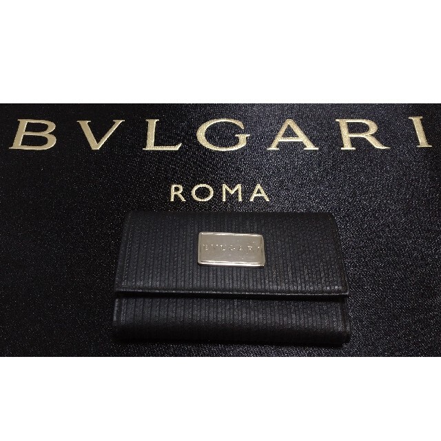 BVLGARI(ブルガリ)の【箱付き】BVLGARI ミレリゲ 4連キーケース メンズのファッション小物(キーケース)の商品写真