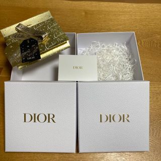 ディオール(Dior)のDior 空箱 リボン メッセージカード 等 セット(ラッピング/包装)