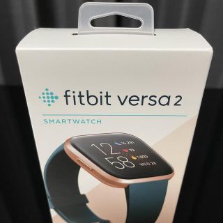 【新品未使用】Fitbit Versa 2 Alexa搭載 スマートウォッチ(腕時計(デジタル))