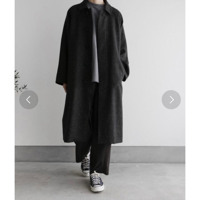 loose wool long coat ルーズウールロングコート メンズのジャケット/アウター(ステンカラーコート)の商品写真