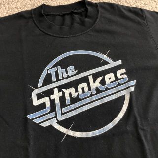 ヴィンテージ 2001年　The Strokes ストロークス　Tシャツ(Tシャツ/カットソー(半袖/袖なし))