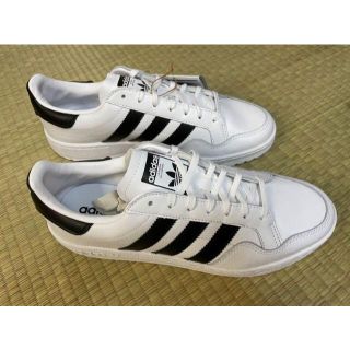 アディダス(adidas)の【新品・未使用】adidas 「Team Court」 白/黒　26.5cm(スニーカー)