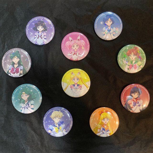【ラスト1セット】セーラームーン　缶バッジ全10種　さがみ湖イルミリオン限定