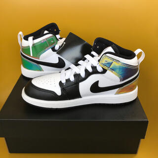 ナイキ(NIKE)の19cm 新品 NIKE JORDAN1 MID SE (PS) ジョーダン1(スニーカー)