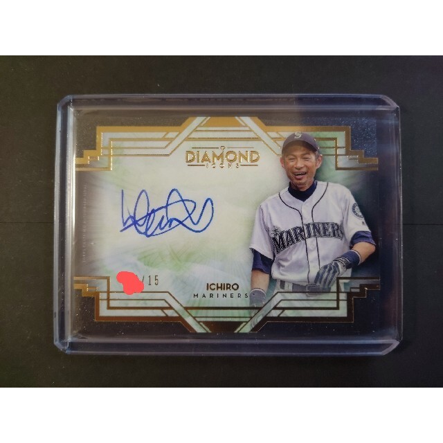 MLB イチロー 21 Topps Diamond Icons 直筆サインカード