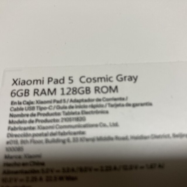 シャオミ Xiaomi Pad 6GB 128GB おまけ付き online shop 48.0%OFF