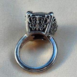 CHROME HEARTS×ケイトハドソン CHクロスバタフライカクテルリング