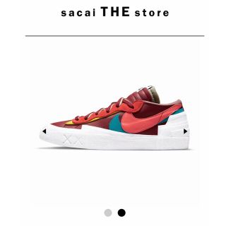 サカイ(sacai)のsacai x KAWS Blazer Low Team Red 26.5cm(スニーカー)