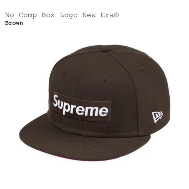 supreme No Comp Box Logo New Era