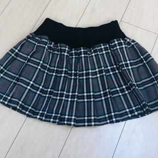 女子スカート  160センチ　グレーチェック(スカート)