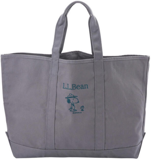 L.L.Bean(エルエルビーン)のスヌーピー  PEANUTS L.L.Bean グロサリー・トート　タグ付き新品 レディースのバッグ(トートバッグ)の商品写真