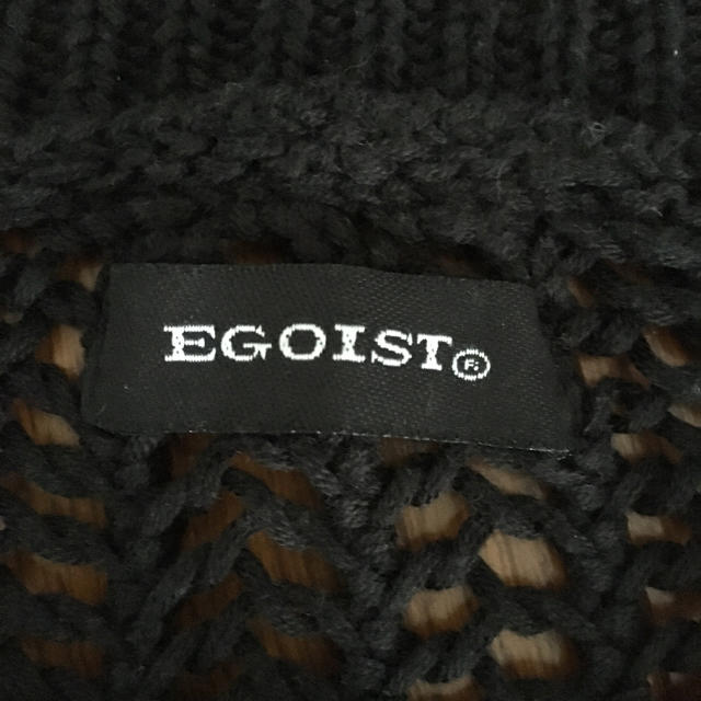 EGOIST(エゴイスト)のEGOIST ざっくり ニット 美品 エゴイスト レディースのトップス(ニット/セーター)の商品写真