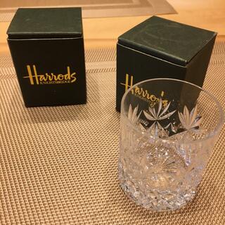 ハロッズ(Harrods)のＰ!様専用　ハロッズ　ショットグラス　2個組(グラス/カップ)