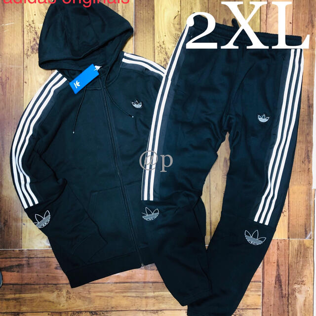adidas - 新品 adidas アディダス 裏起毛 スウェット パーカー 上下