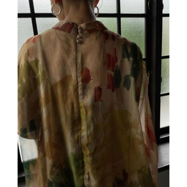 Ameri VINTAGE(アメリヴィンテージ)の【Ameri VINTAGE】UND WILLOW PAINT DRESS レディースのワンピース(ロングワンピース/マキシワンピース)の商品写真