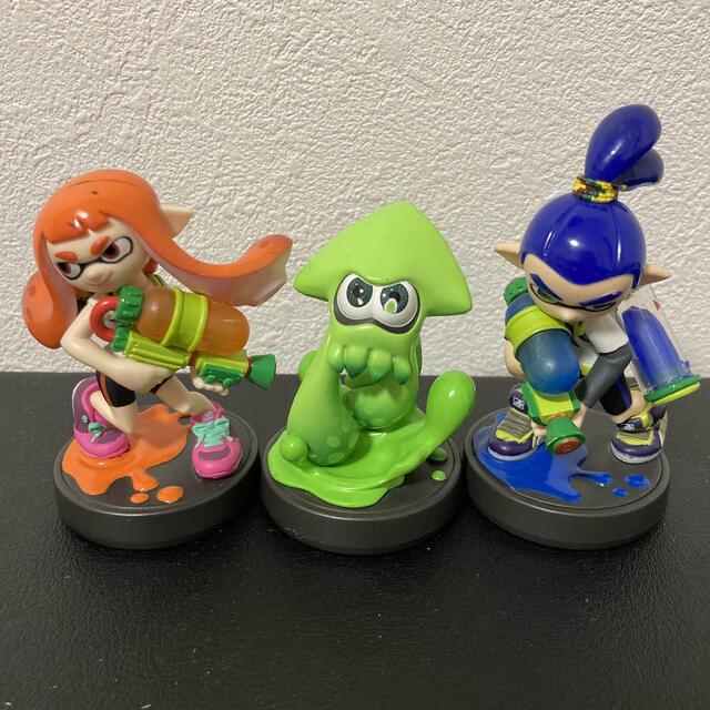 スプラトゥーン　amiibo 3体セット