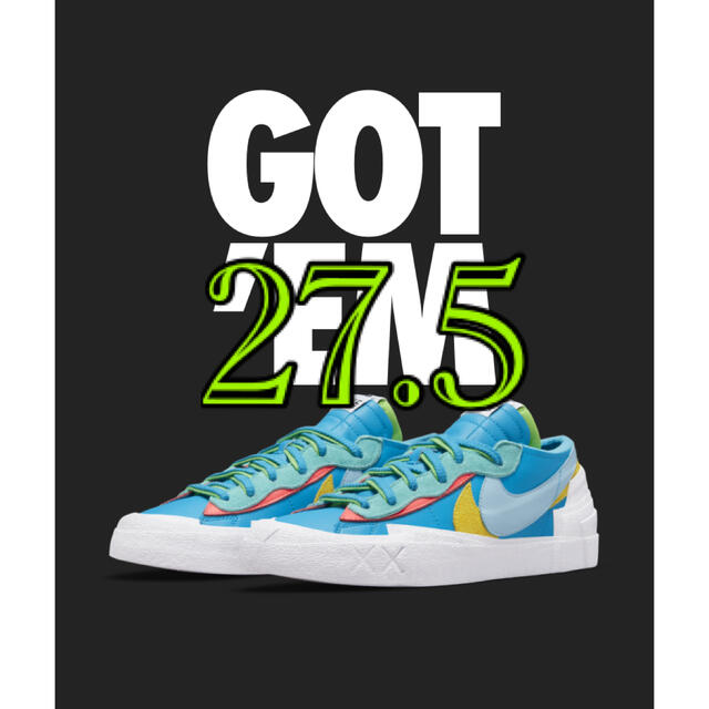 KAWS sacai Blazer Low カウズ サカイ ブレーザー ロー | www