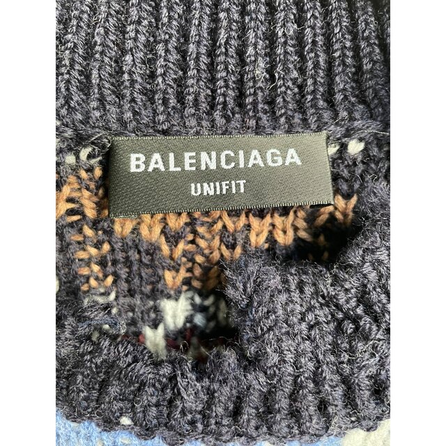 Balenciaga(バレンシアガ)の21aw BALENCIAGA Destroyed Knit バレンシアガニット メンズのトップス(ニット/セーター)の商品写真