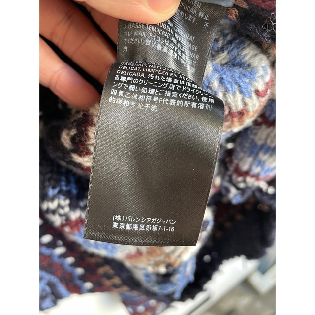 Balenciaga(バレンシアガ)の21aw BALENCIAGA Destroyed Knit バレンシアガニット メンズのトップス(ニット/セーター)の商品写真