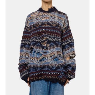 BALENCIAGA destroyed Knit バレンシアガ　ニット