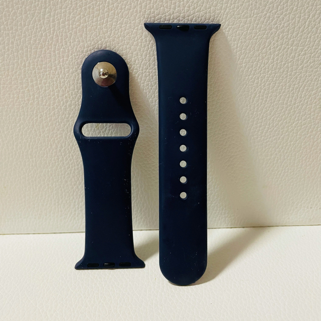 Apple Watch(アップルウォッチ)のsnoopy0422様専用　ネイビー&ピンク　セット　Apple watch  メンズの時計(ラバーベルト)の商品写真