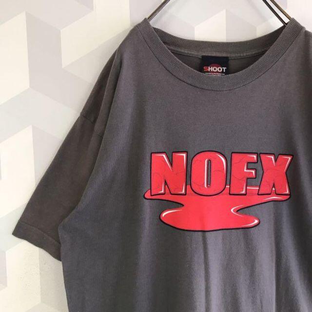 【希少】NOFX サイズL パンク バンドTシャツ ロックTノーエフ ハイスタ.