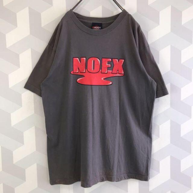 【希少】NOFX サイズL パンク バンドTシャツ ロックTノーエフ ハイスタ.