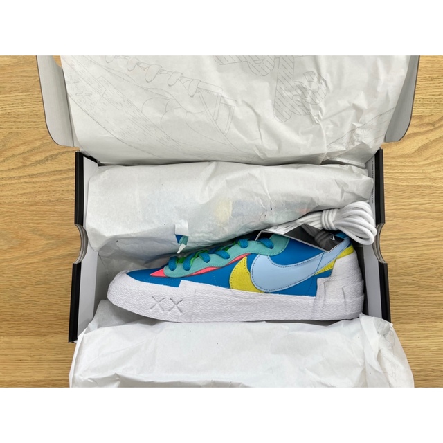 Nike × sacai × KAWS Blazer Low Neptune