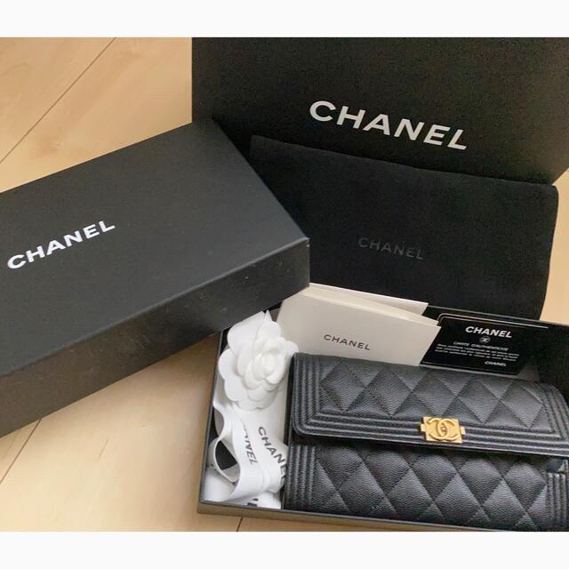 CHANEL  長財布  ボーイシャネル♡