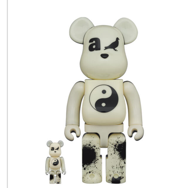 MEDICOM TOY(メディコムトイ)のBE@RBRICK × atmos × STAPLE  100％ & 400％  エンタメ/ホビーのフィギュア(その他)の商品写真