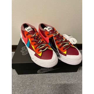 ナイキ(NIKE)のNike sacai KAWS Blazer Low カウズ サカイ ブレザー(スニーカー)