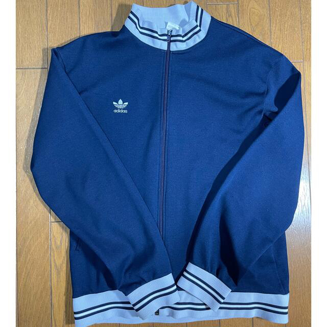 ★9322 adidasトラックジャケット デサント復刻モデル NVY/BLU