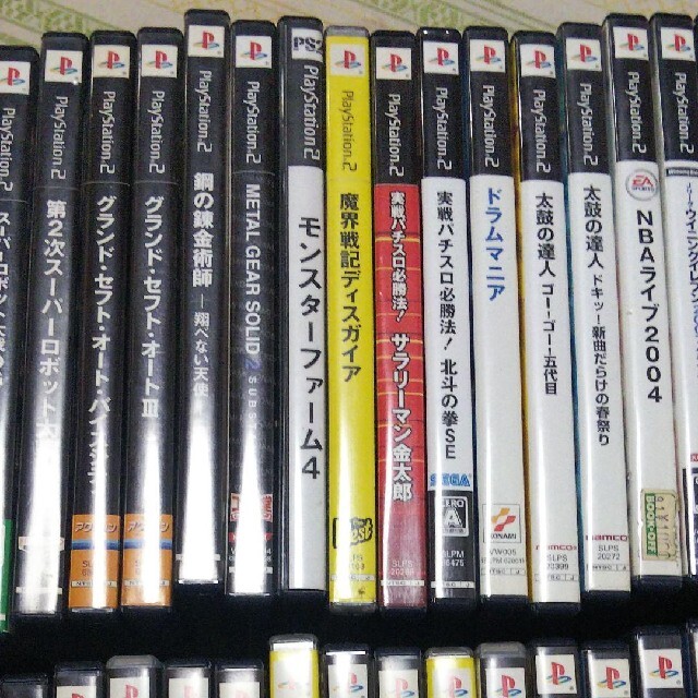 PlayStation2(プレイステーション2)のプレステ2ソフト73本セット エンタメ/ホビーのゲームソフト/ゲーム機本体(家庭用ゲームソフト)の商品写真