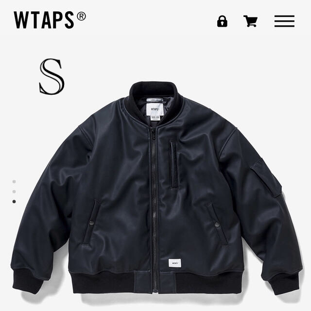 2022特集 W)taps - S WTAPS YT13 / JACKET / SYNTHETIC BLACK ブルゾン